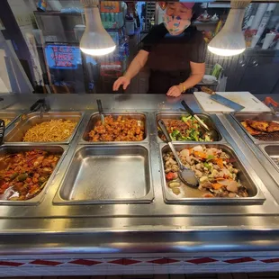 Different dishes and if you feel they are not hit they can make that fresh for you