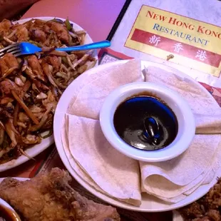 You Mooshu we do best around delicious  mega platter plenty to share. Mooshu Chicken rules