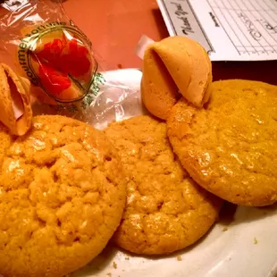 Happy National Dessert Day 2017 delicious  Almond Cookies made in house n Gourmet Fortune Cookies