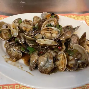 Cram with black bean sauce