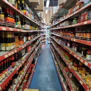 Sauce aisle