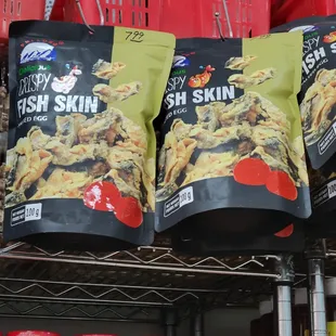 Fish skins?