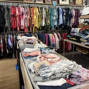 Clothes galore with great prices!