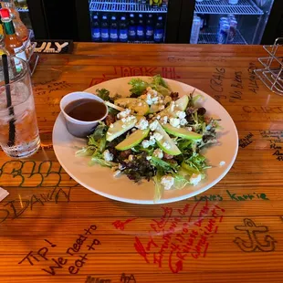 Dried cherries/ Apple Gorgonzola Michigan salad