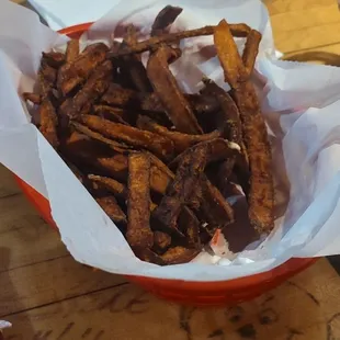 Sweet potato fries.