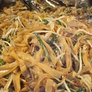 close up of Chow Fun