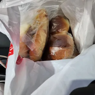 Pork Buns and ham &amp; cheese croissant