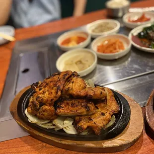 chicken wings on a plate