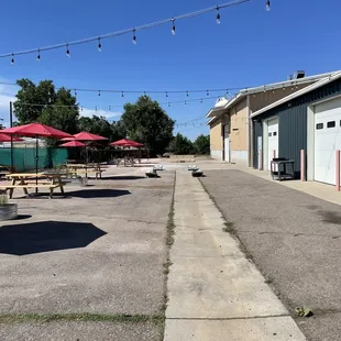 New patio area! "The Garden."