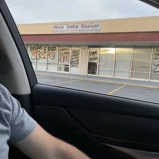 a man sitting in a car