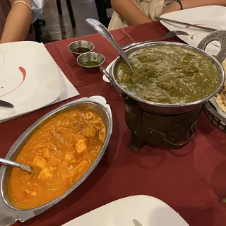 Karahi Tandoori Chicken Saag