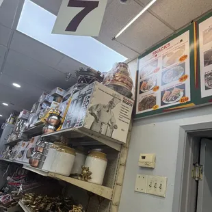 Menus....
