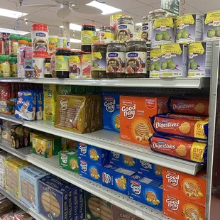 Punjabi tea biscuits and English Digestive Biscuits; all perfect for dipping in tea.