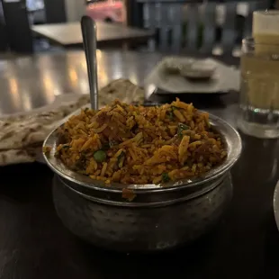 Lamb Biriani Mughlai A la Carte
