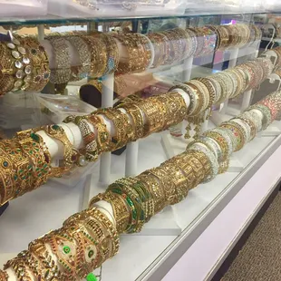 Endless supply of Indian jewelry