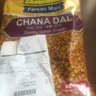 Chana dal (3.89)chickpea...