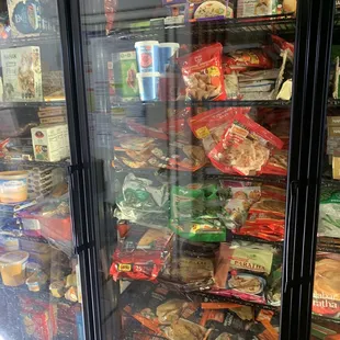 refrigerated food items