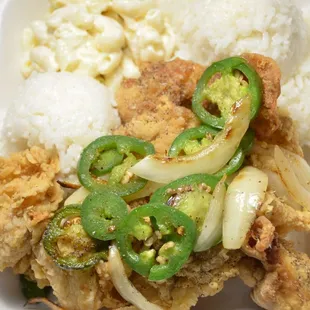 Salt w/pepper chicken