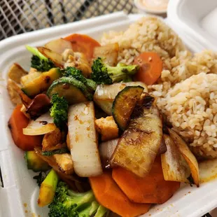 Chicken hibachi