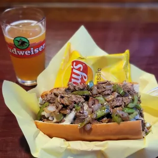 Hot Cherry Pepper Cheesesteak