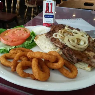 Mushroom Cheesesteak