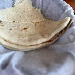 Flat bread for hummus