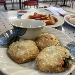 Fry Leek Cakes