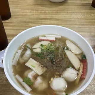 2. Seafood Rice Noodle Soup