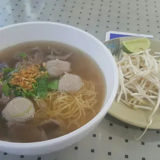 8. Beef Egg Noodle Soup