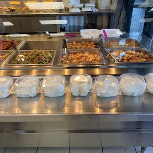 Lots of food prepped and ready to go before 10am