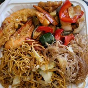 2 items combo plate