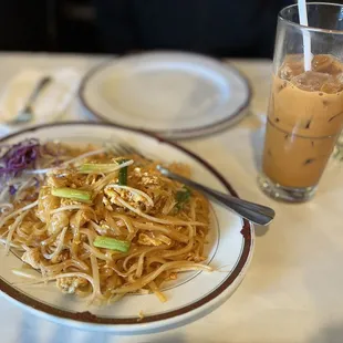 Pad Thai  Thai Ice Tea