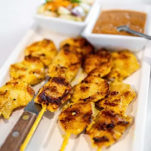 #2: Chicken Satay ($13)
