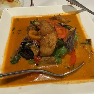 Red Curry Catfish