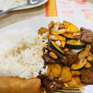 Kung Pao Beef is so flavorful and savory.