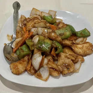 Fish in Black Bean Sauce