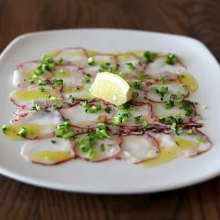 Octopus Carpaccio