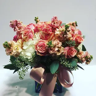 We have been loving these Fiesta Roses - pink/cream swirl and sweet as can be!