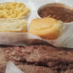 Our brisket plate