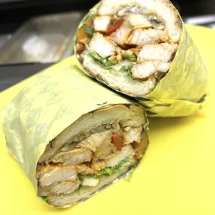 The Cheesy Chicken! Spicy Kick? Ask for the "Comeback Sauce"