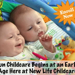 Infant and toddler programs available.