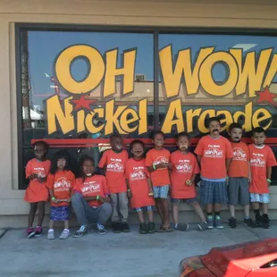Local field trips provided to Nickel Arcade,Boomers,Blackbeard­'s and more.