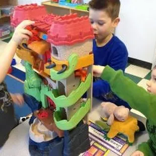 Toys that help develop imaginary fun with friends.