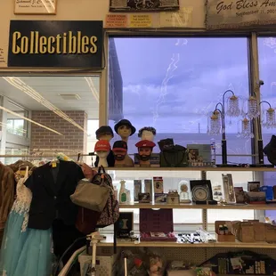 Behind the counter