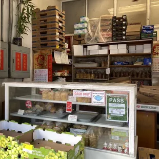 They are right next to Char Siu House. Ran out of rice cakes but always have almond cookies.