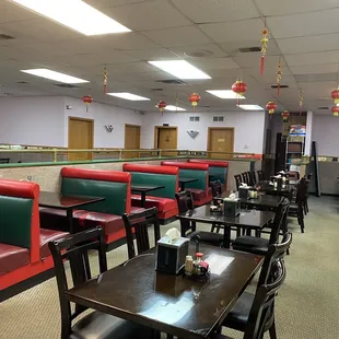 the interior of a restaurant