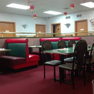 Inside of the restaurant