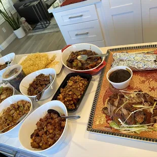 Our spread!