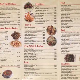 Menu as of June &apos;21