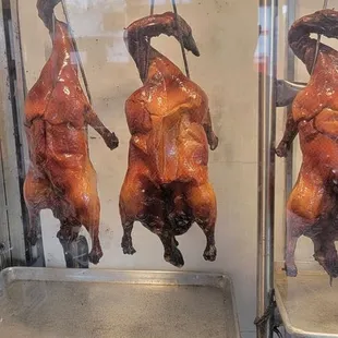 Try our famous crispy roast duck